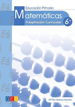 portada Matemáticas Adaptación Curricular 6º (in Spanish)