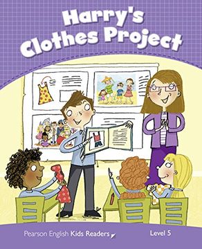 portada Level 5: Harry's Clothes Project Clil (Pearson English Kids Readers) (en Inglés)