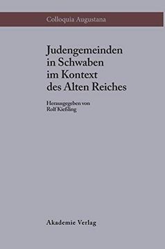 portada Judengemeinden in Schwaben im Kontext des Alten Reiches (in German)