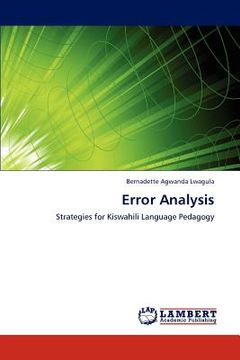 portada error analysis (in English)