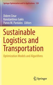 portada Sustainable Logistics and Transportation: Optimization Models and Algorithms (en Inglés)