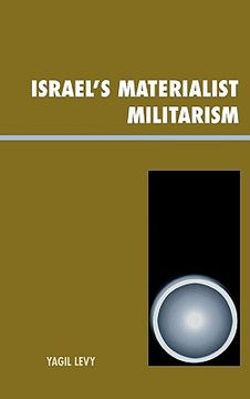 portada israel's materialist militarism (en Inglés)