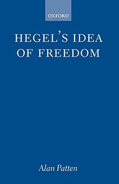 portada Hegel's Idea of Freedom (Oxford Philosophical Monographs) (en Inglés)