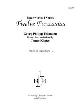 portada Twelve Fantasias: for Trumpet or TC Euphonium (en Inglés)
