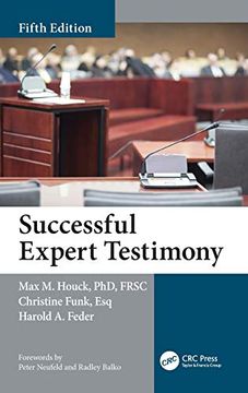 portada Successful Expert Testimony (en Inglés)