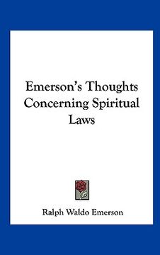 portada emerson's thoughts concerning spiritual laws (en Inglés)