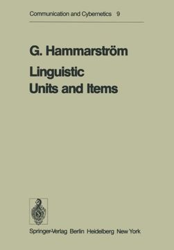 portada linguistic units and items (en Inglés)