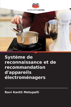 portada Système de reconnaissance et de recommandation d'appareils électroménagers (in French)