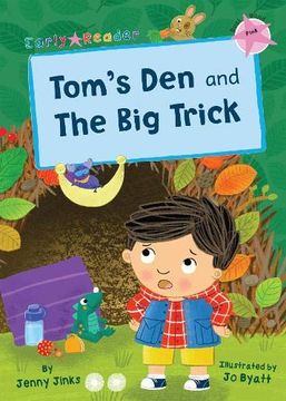 portada Tom's den and the big Trick: (Pink Early Reader) (Early Readers) (en Inglés)