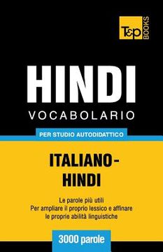 portada Vocabolario Italiano-Hindi per studio autodidattico - 3000 parole (in Italian)