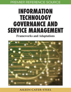 portada Information Technology Governance and Service Management: Frameworks and Adaptations (Premier Reference Source) (en Inglés)