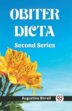 portada Obiter Dicta Second Series (en Inglés)