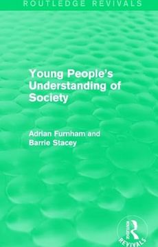 portada Young People's Understanding of Society (Routledge Revivals) (in English)