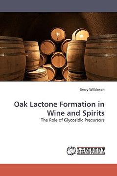 portada oak lactone formation in wine and spirits (en Inglés)
