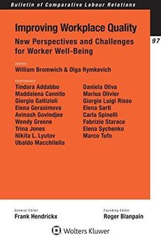 portada Improving Workplace Quality: New Pespectives And Challenges For Worker Well-Being (in English)