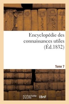 portada Encyclopédie des connaissances utiles (in French)