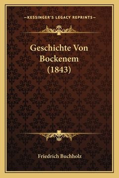 portada Geschichte Von Bockenem (1843) (en Alemán)