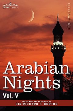 portada arabian nights, in 16 volumes: vol. v (en Inglés)