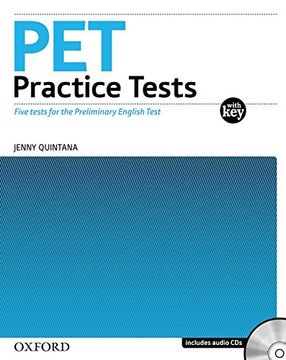 portada Pet Practice Tests. Practice Tests With key and Audio cd Pack (Preliminary English Test (Pet) Practice Tests) 