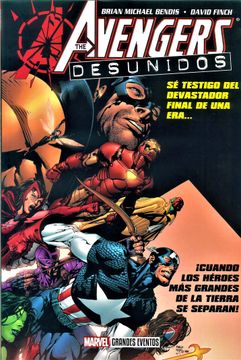portada Avengers: Desunidos-Marvel Grandes Eventos