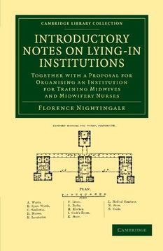 portada Introductory Notes on Lying-In Institutions Paperback (Cambridge Library Collection - History of Medicine) (en Inglés)