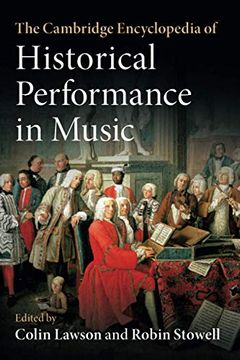 portada The Cambridge Encyclopedia of Historical Performance in Music (in English)