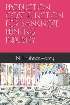 portada Production Cost Function for Banknote Printing Industry 