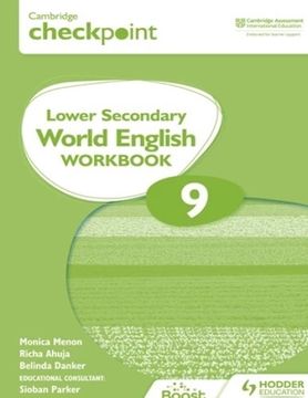 portada Cambridge Checkpoint Lower Secondary World English Workbook 9: Hodder Education Group (en Inglés)