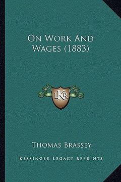 portada on work and wages (1883) (in English)