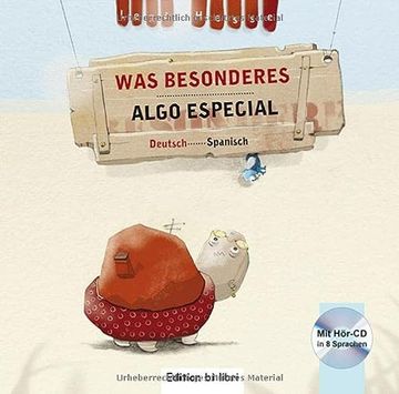 portada Was Besonderes: Kinderbuch Deutsch-Spanisch mit Audio-Cd in Acht Sprachen