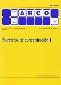 portada Ejercicios de Concentracion 1 Mini Arco (in Spanish)