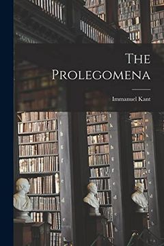 portada The Prolegomena (in English)