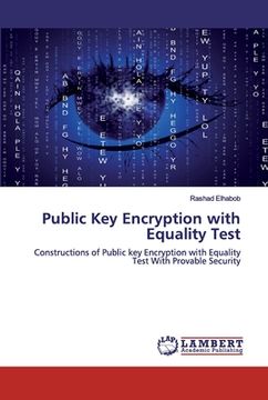 portada Public Key Encryption with Equality Test (en Inglés)