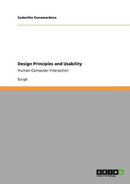 portada design principles and usability (en Inglés)