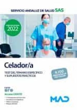 portada Celador/A del Servicio Andaluz de Salud. Test del Temario Especifico y Supuestos Practicos