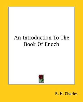 portada an introduction to the book of enoch (en Inglés)