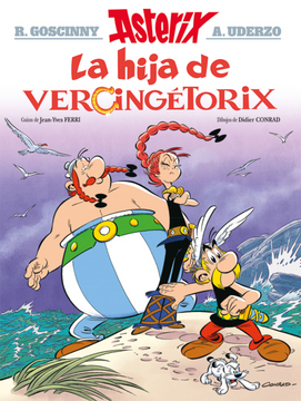 portada Asterix 38. La Hija de Vercingétorix