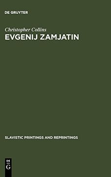 portada Evgenij Zamjatin (Slavistic Printings and Reprintings) (en Inglés)