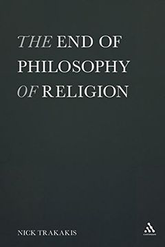 portada The end of Philosophy of Religion (en Inglés)
