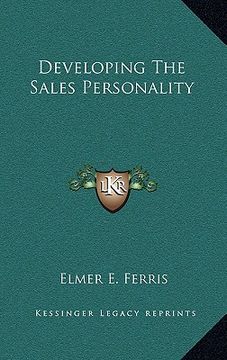 portada developing the sales personality (en Inglés)