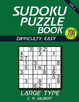 portada SUDOKU Puzzle Book - EASY (en Inglés)