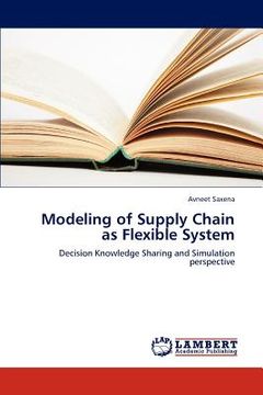 portada modeling of supply chain as flexible system (en Inglés)