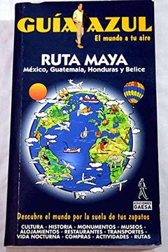 portada Ruta Maya. Nueva Guia Azul (Anaya).