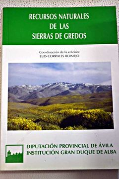 portada Recursos naturales de las sierras de Gredos