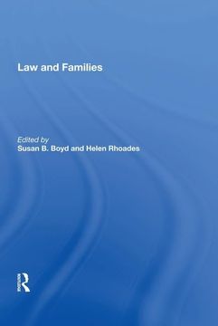 portada Law and Families (en Inglés)