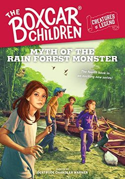 portada Myth of the Rain Forest Monster: 4 (Boxcar Children Creatures of Legend, 4) (en Inglés)