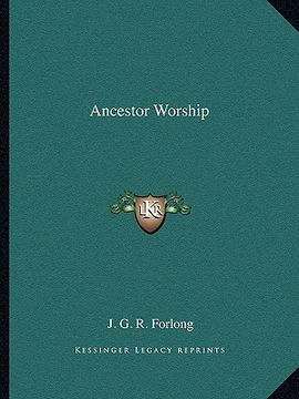 portada ancestor worship