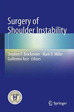 portada Surgery of Shoulder Instability (en Inglés)