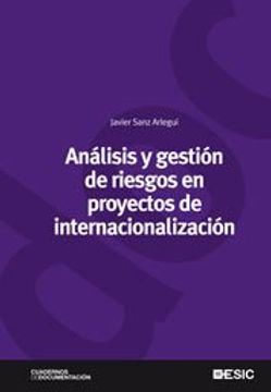 portada Análisis y gestión de riesgos en proyectos de internacionalización (Cuadernos de Documentación)