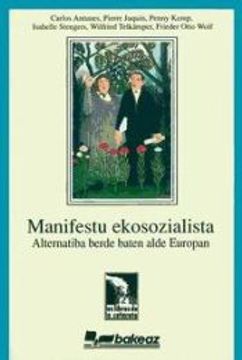 portada D Manifestu Ekosozialista. (2ª Ediciones de Col. Mayor) (en Euskera)